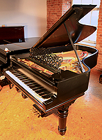 A 1900, Steinway Model B grand piano with a satin, black case at Besbrode Pianos