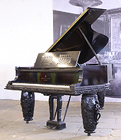 Unique, Steinway Model B grand piano designed by Oskar Kaufmann
